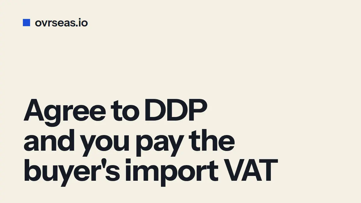 DDP vs DAP: Why One Letter Changes Who Pays Import Tax
