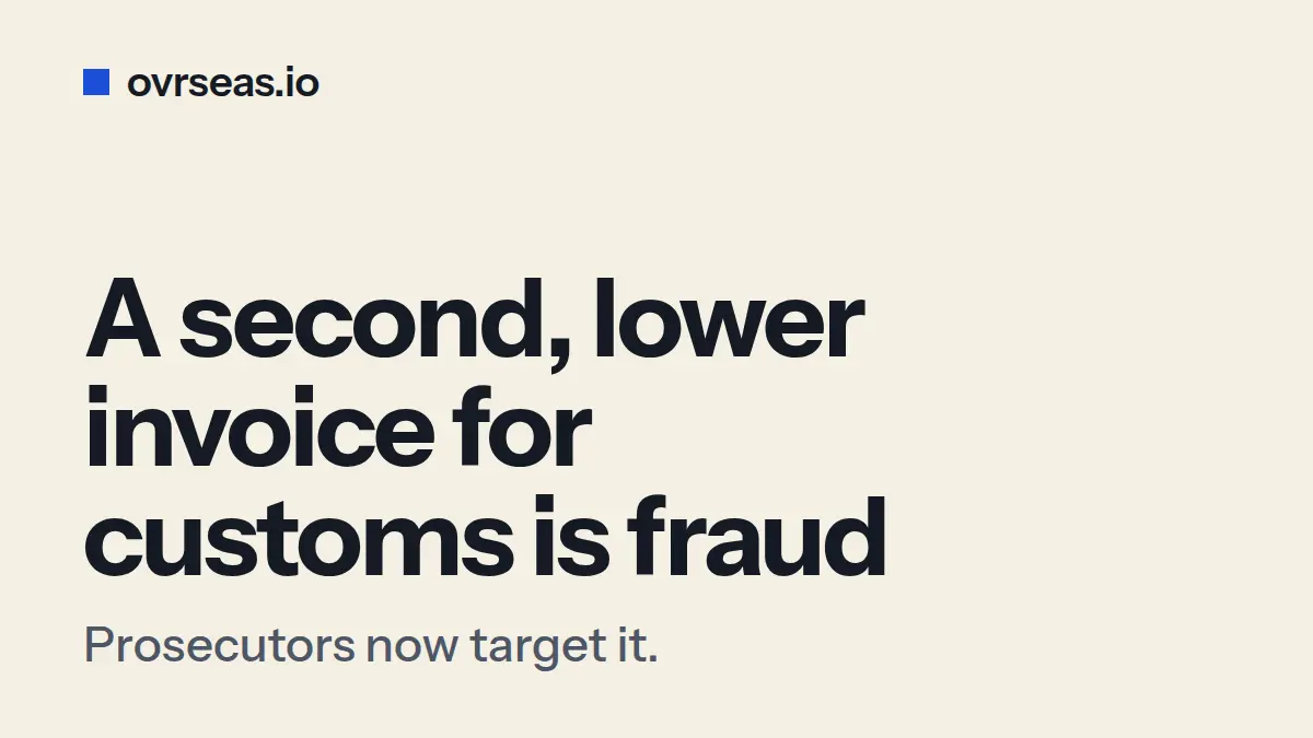 Double Invoicing: Why Two Invoices Mean Federal Fraud